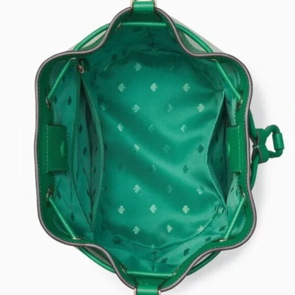 Kate Spade Rosie Bucket Bag in Green Bean - Picture 4 of 14